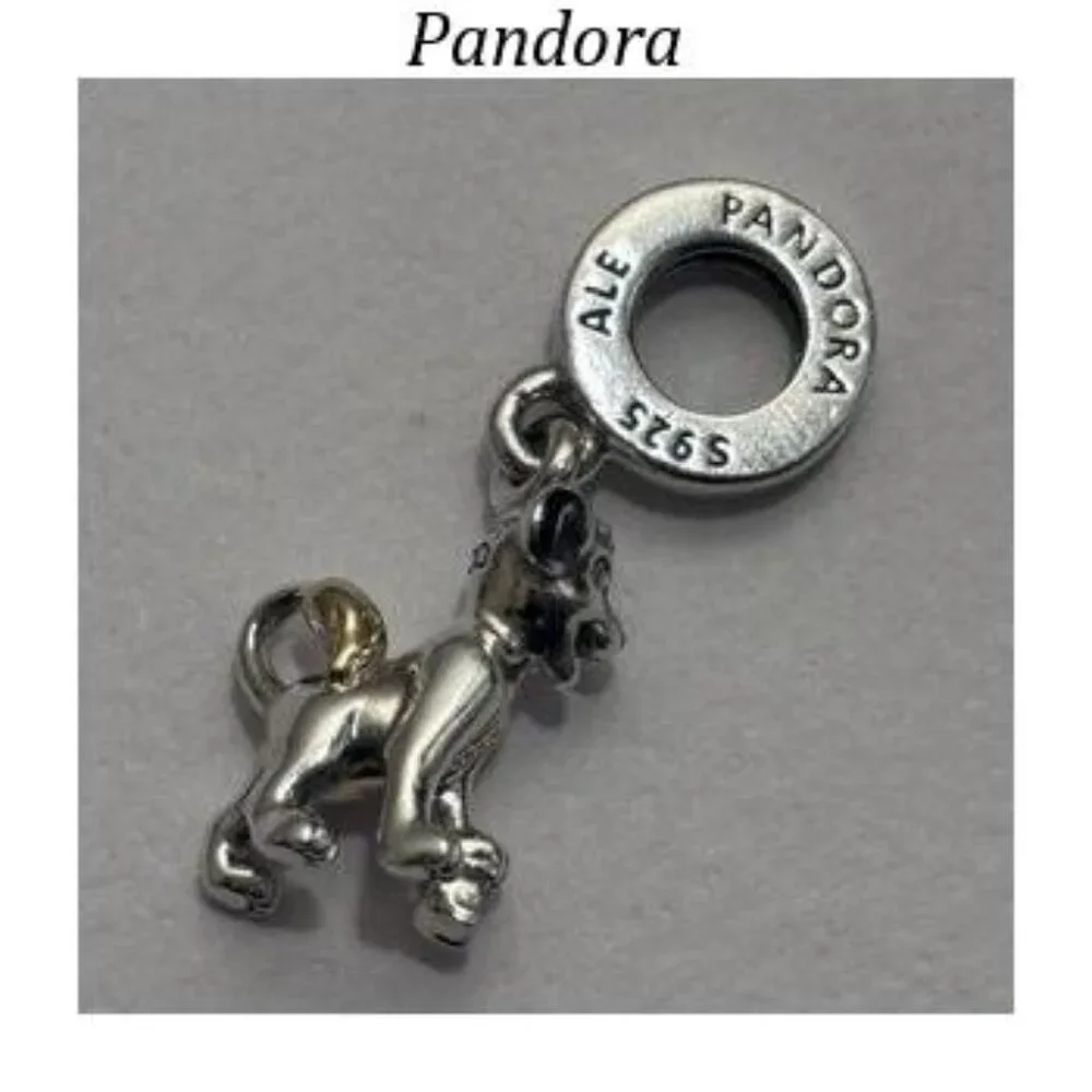 Authentic Pandora Disney 100th Anniversary Simba Lab-Grown Diamond Dangle Charm